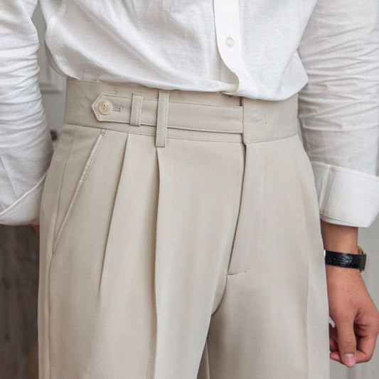 Tailored Adjustable Waist Trousers