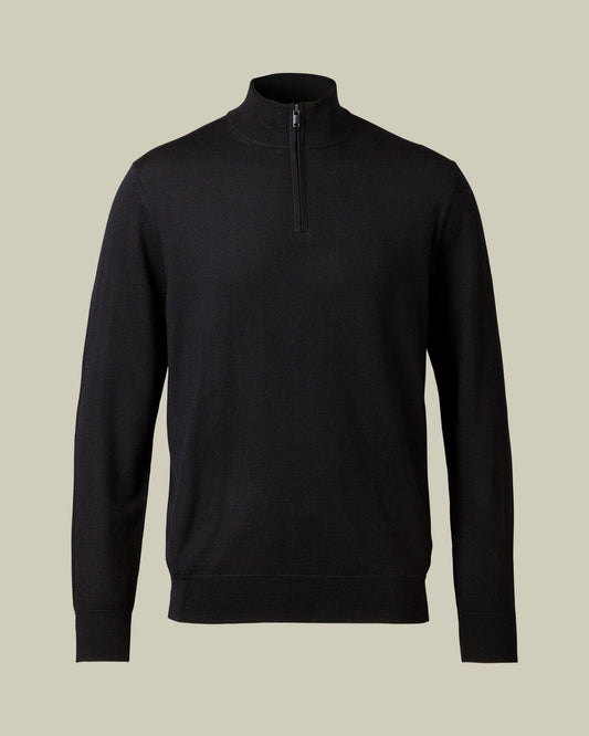Men’s Classic Zip Neck Sweater